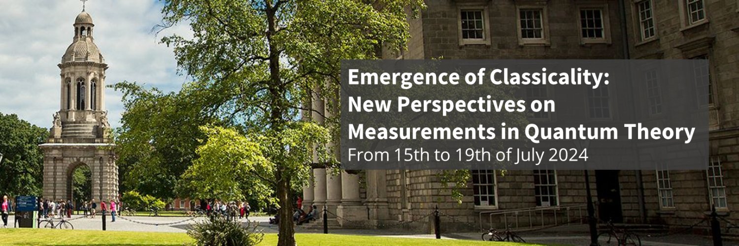 Emergence Of Classicality Conference 2024 banner
