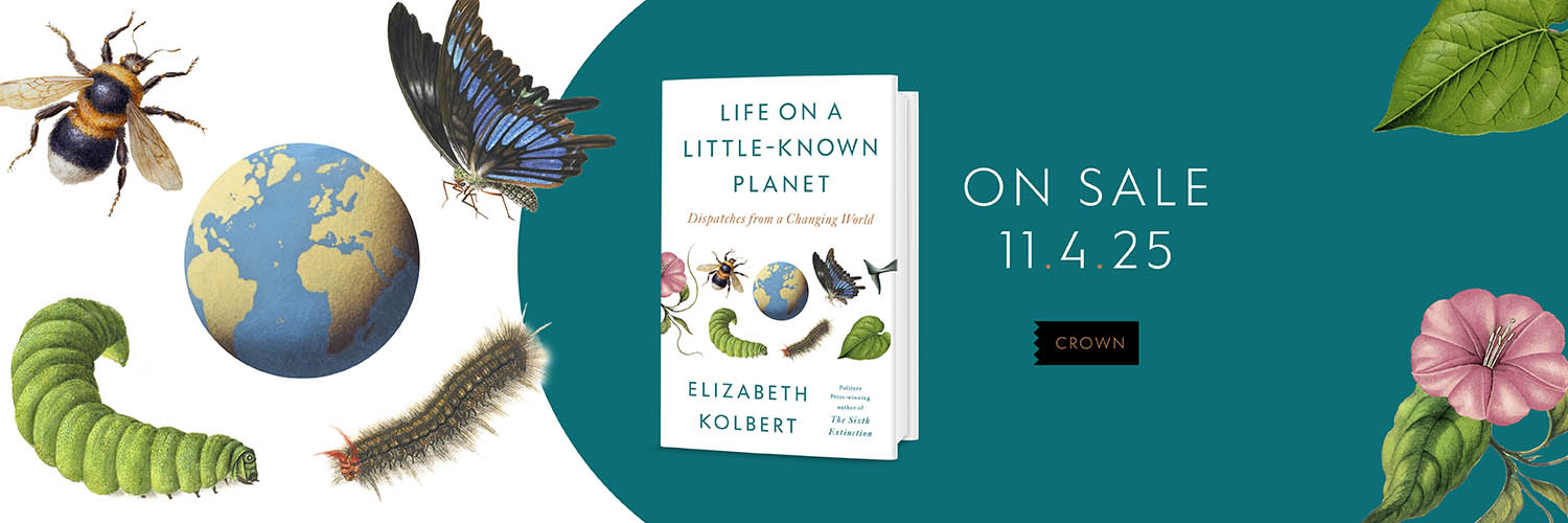 Elizabeth Kolbert's banner