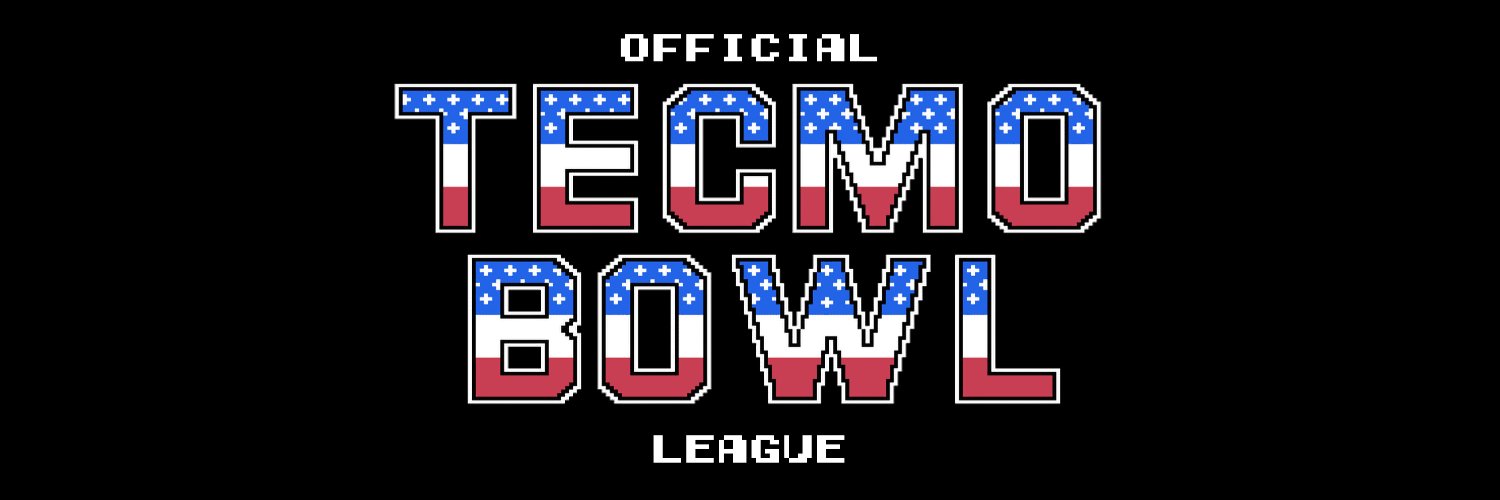 TECMO BOWL LEAGUE's banner