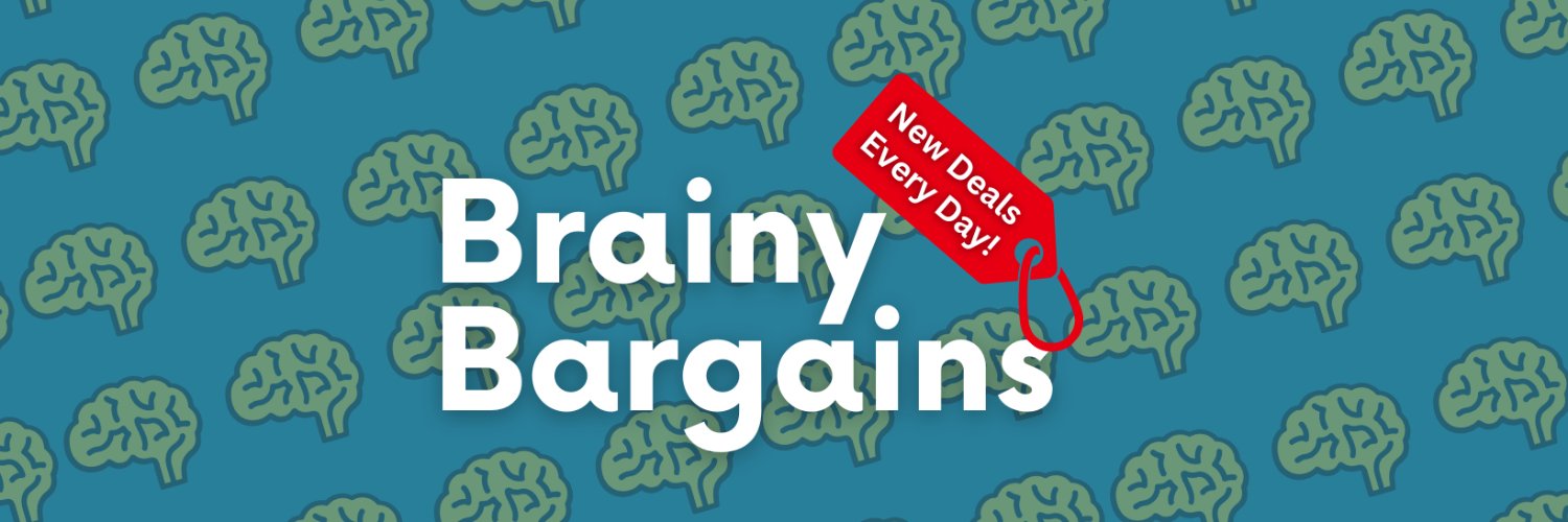 Brainy Bargains banner