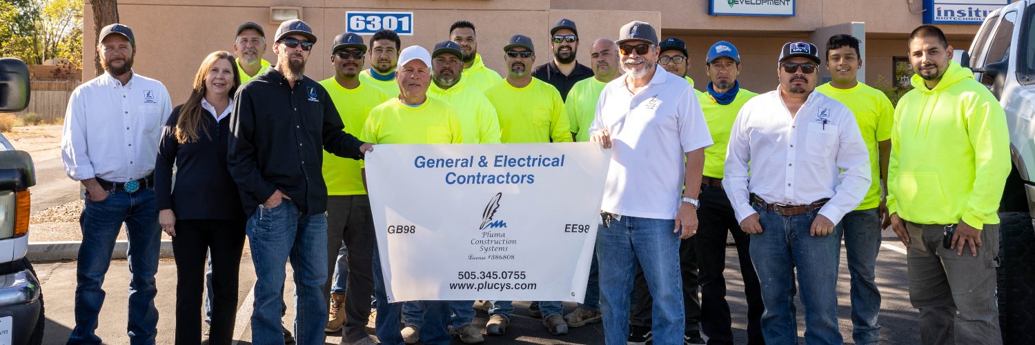 Pluma Construction banner
