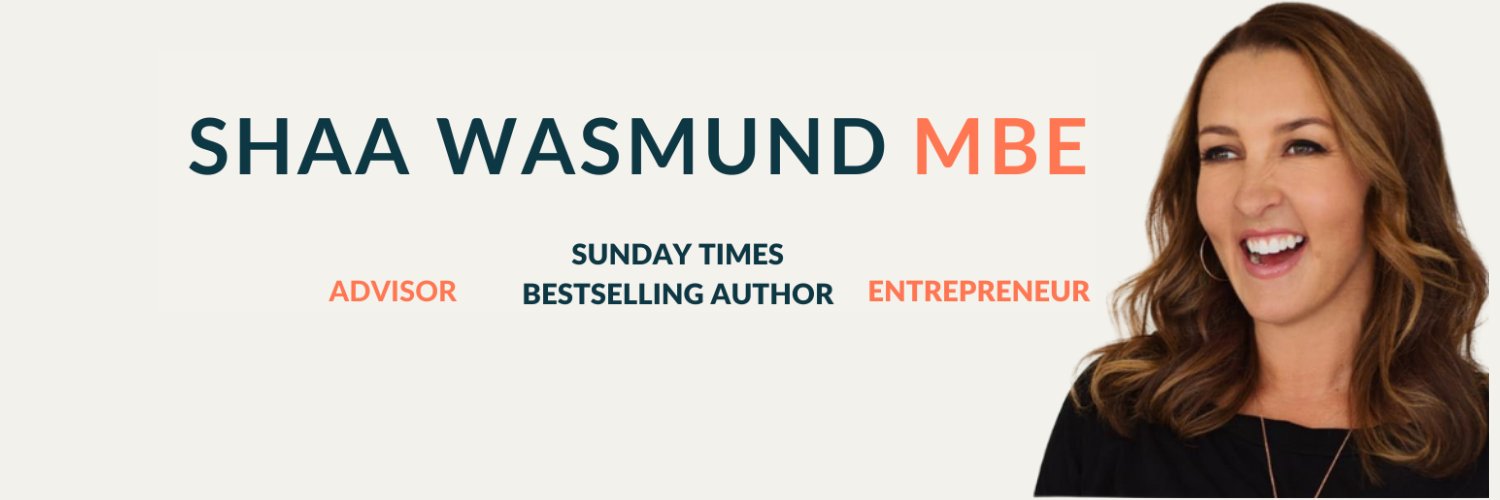 Shaa Wasmund MBE banner