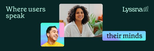 WeAreLyssna Profile Banner