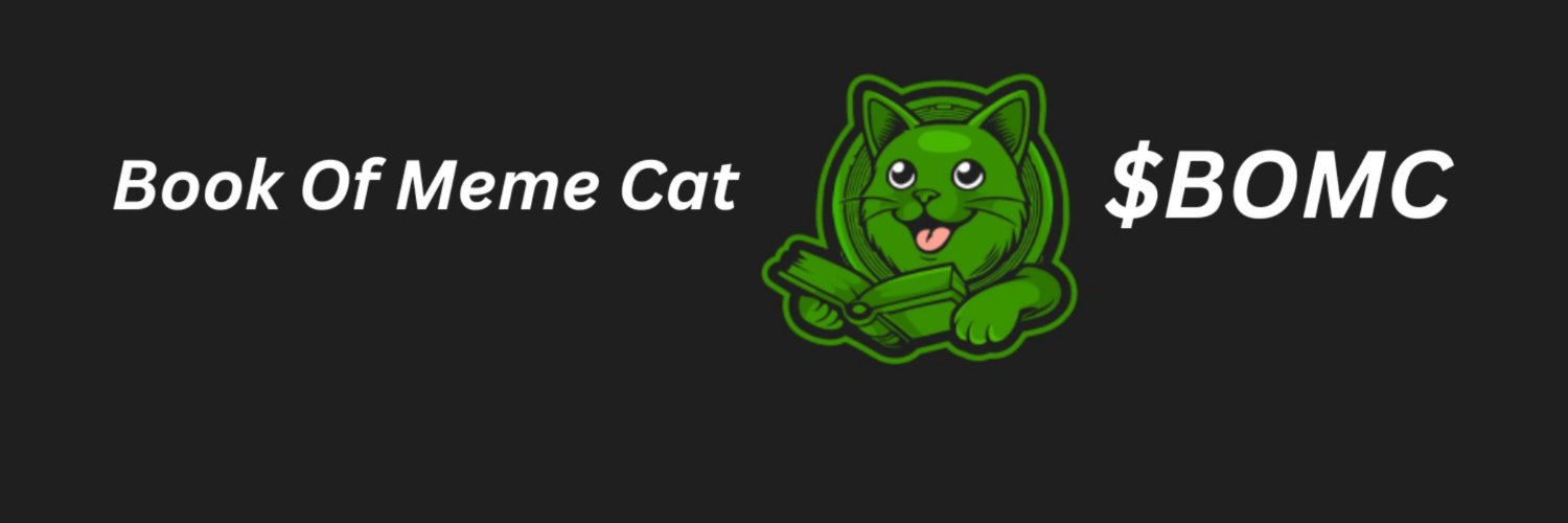 Book Of Meme Cat $BOMC banner