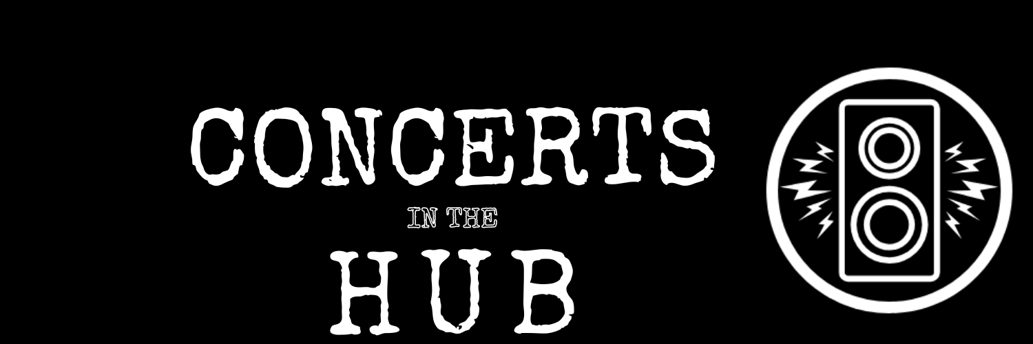 Concerts in the Hub banner