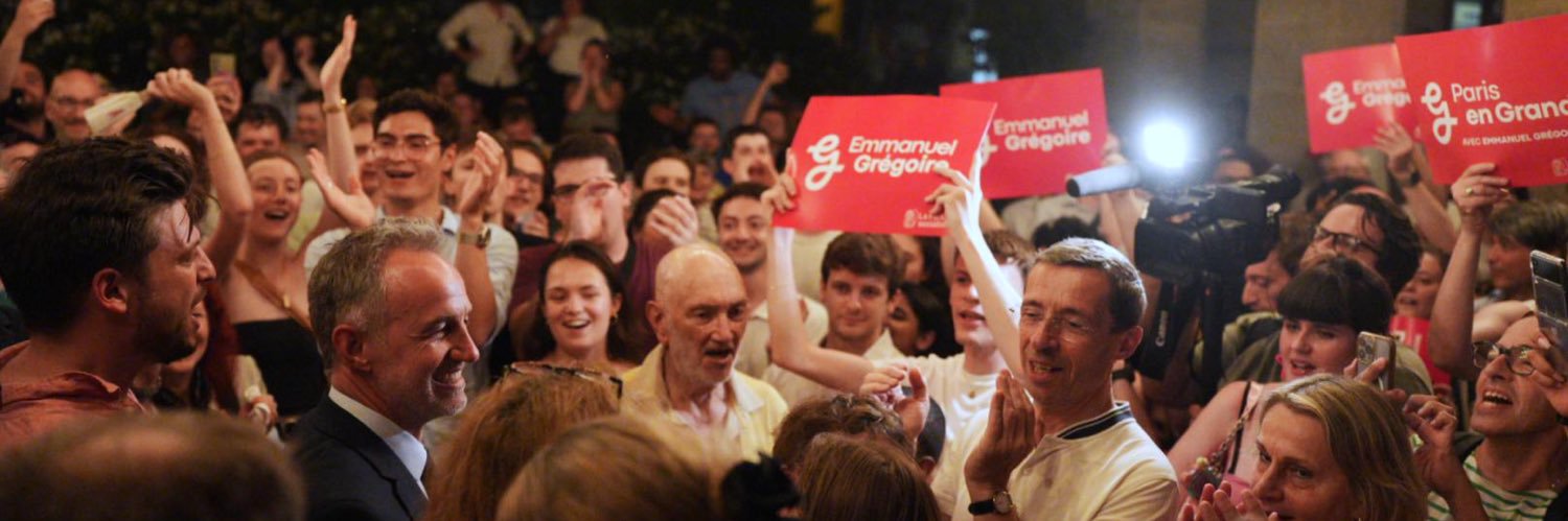 Avec Emmanuel Grégoire ! banner