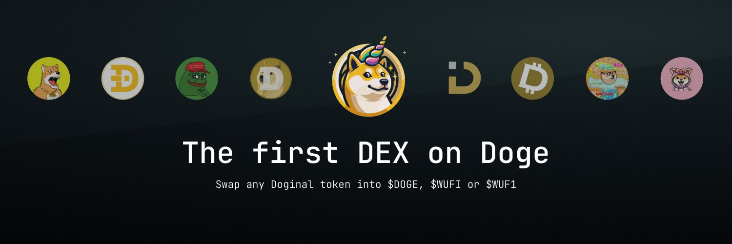 Wufiswap - DEX on DOGE's banner