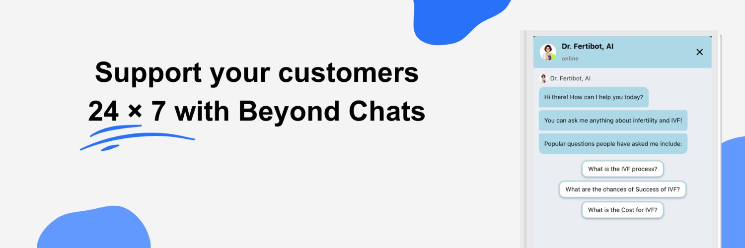 beyondchats_ai's profile banner image