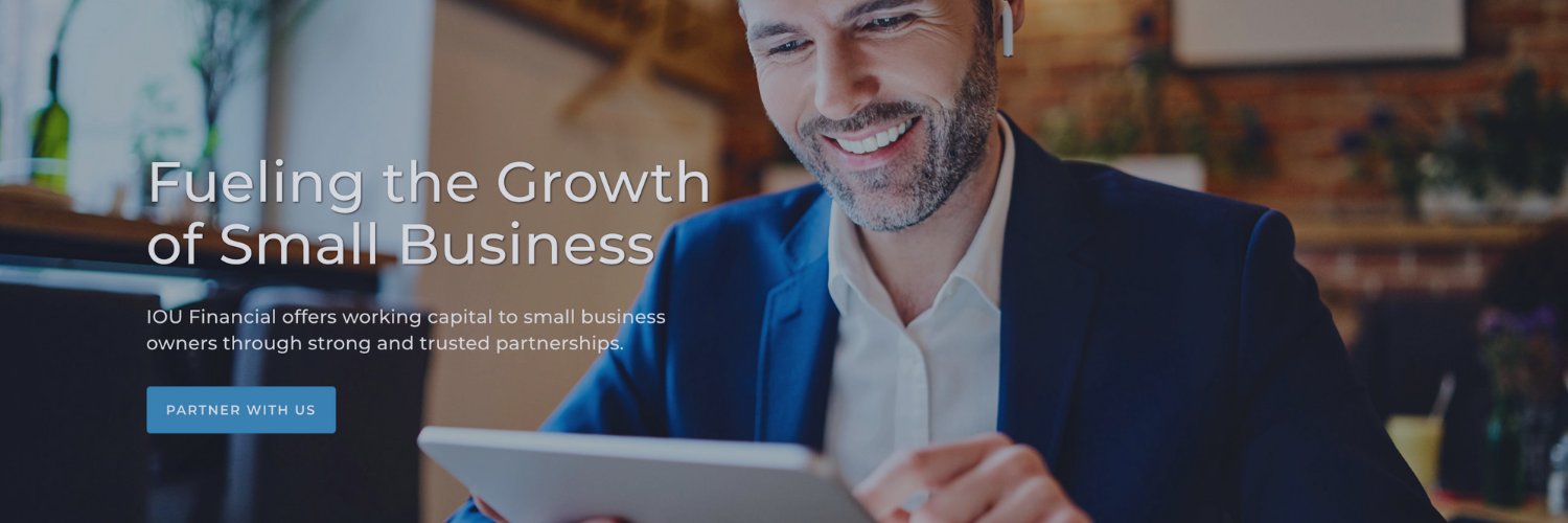 IOUFinancial's profile banner image