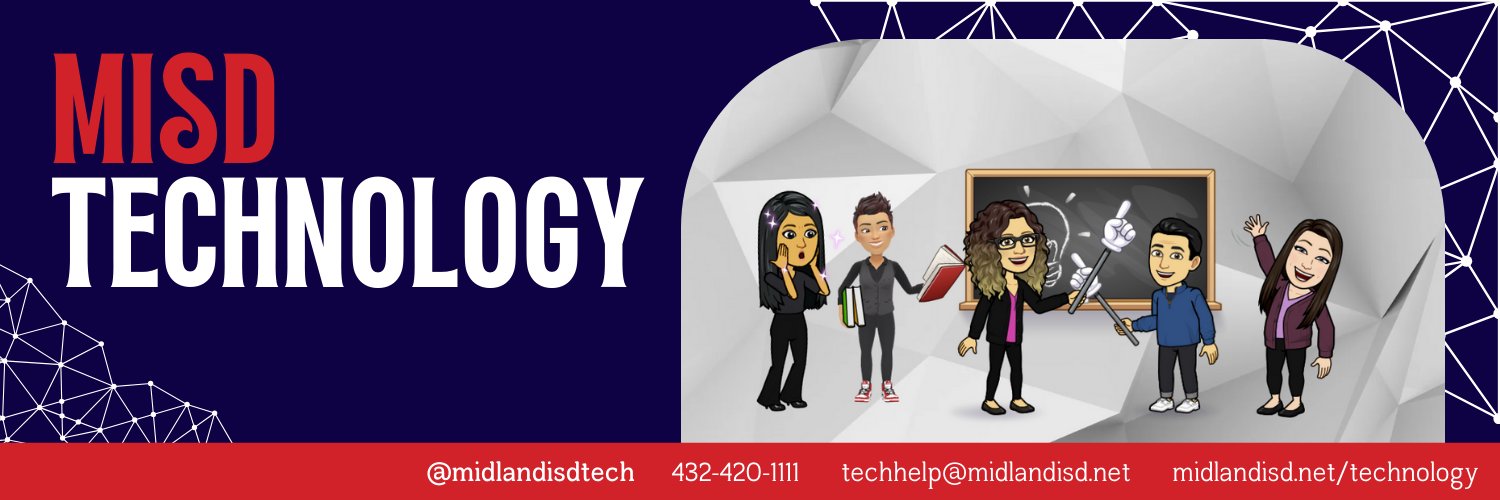 Midland ISD Technology banner