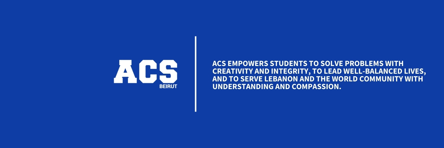 American Community School Beirut banner