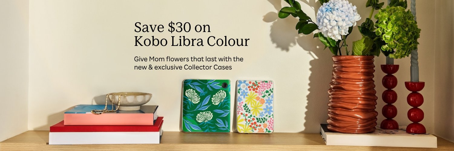 Twitter banner for @kobo