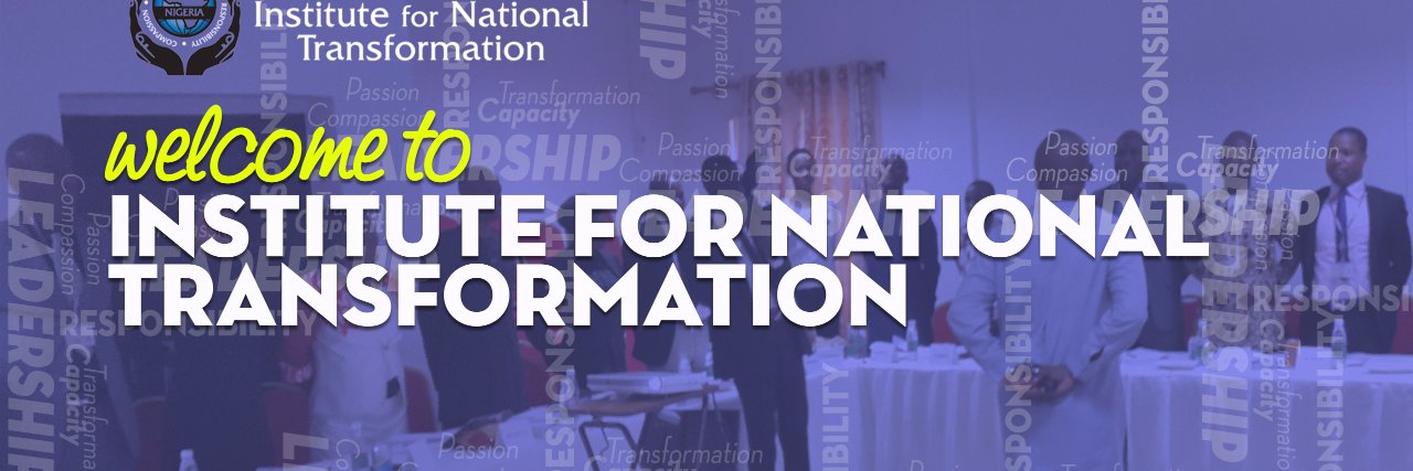 Institute For National Transformation Intl. banner