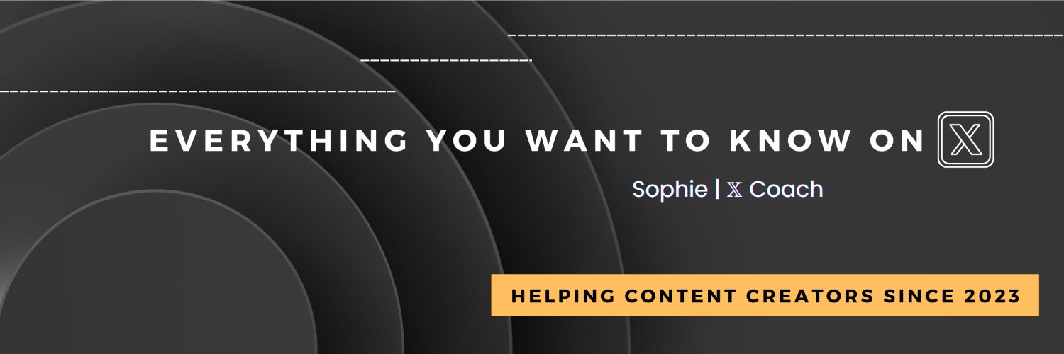 Sophie | Ⓧ Coach's banner
