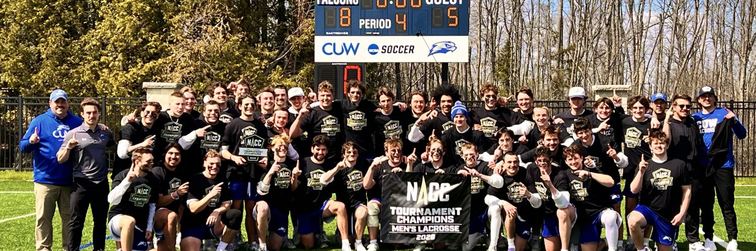 CUW Men's Lacrosse banner