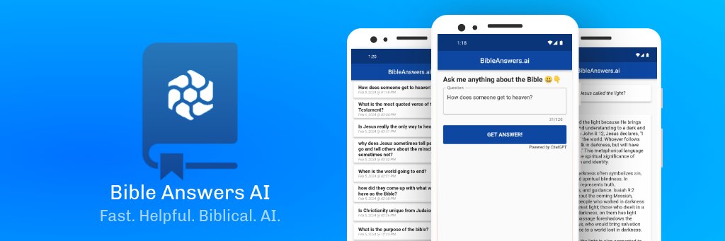 Bible Answers AI banner