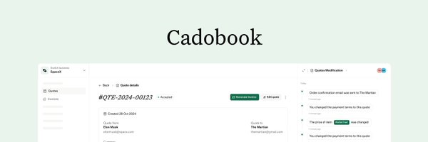 cadobookHQ Profile Banner