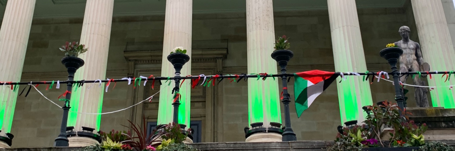 UCL Action for Palestine banner