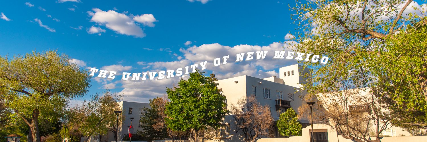 Univ. of New Mexico's banner