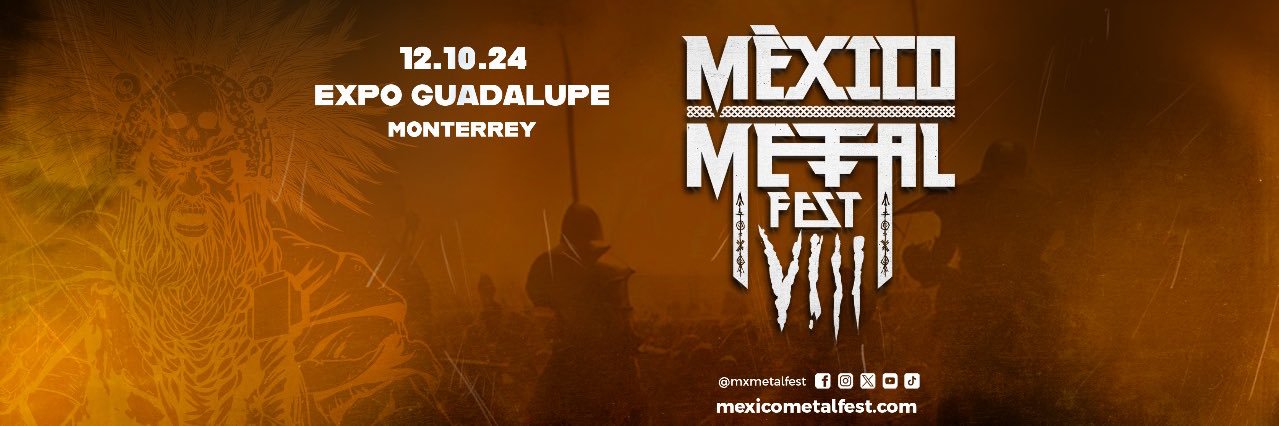 México Metal Fest banner