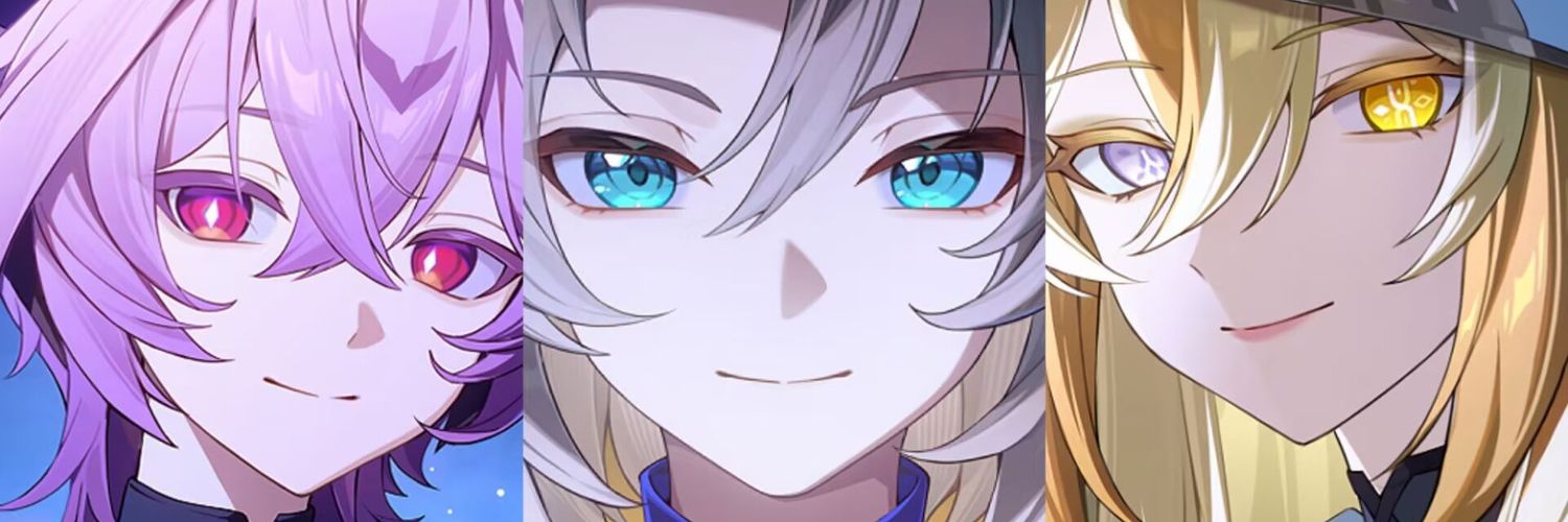 male character defender banner