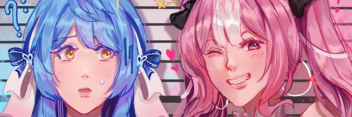 💗MISA & MUSA💙 | ENVtuber Duo! | MIMUTHON!'s banner