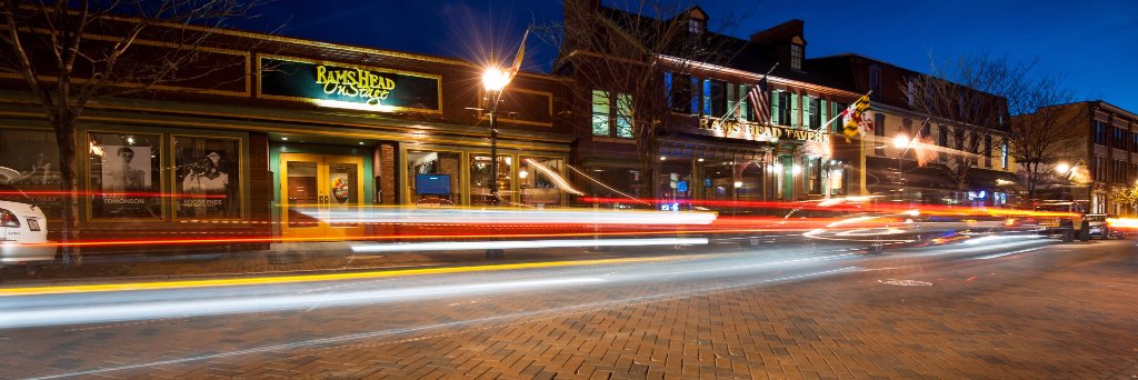 Rams Head On Stage banner