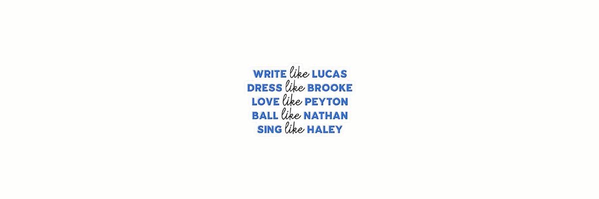 one tree hill comfort's banner