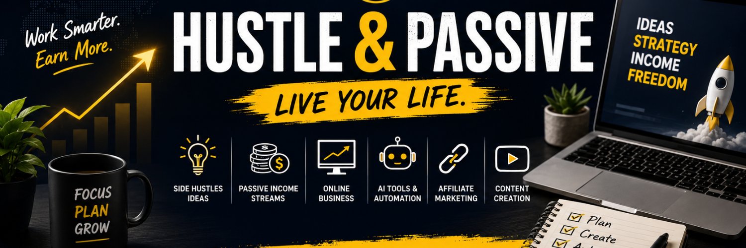HustleAndIncome's profile banner image