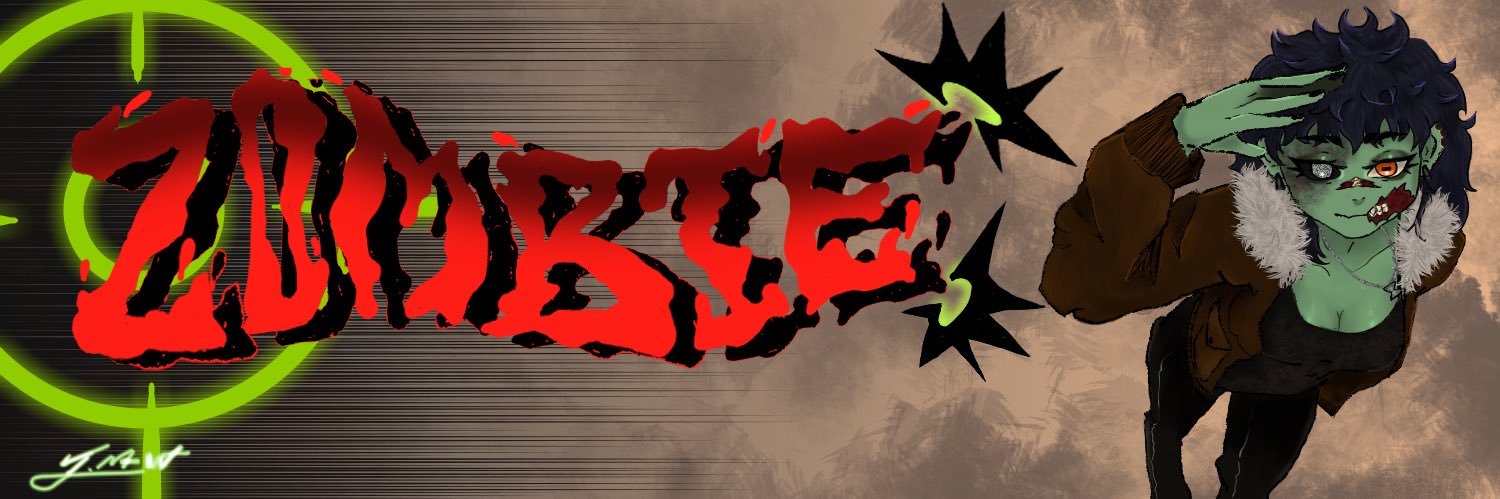 zombie. banner