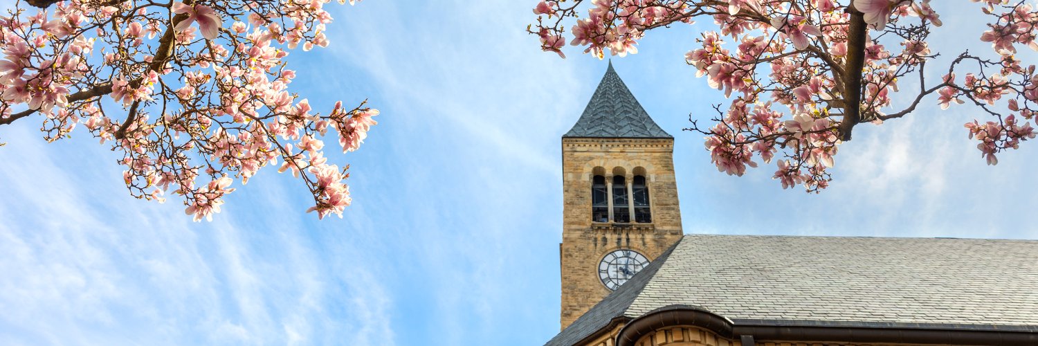 Twitter banner for @Cornell