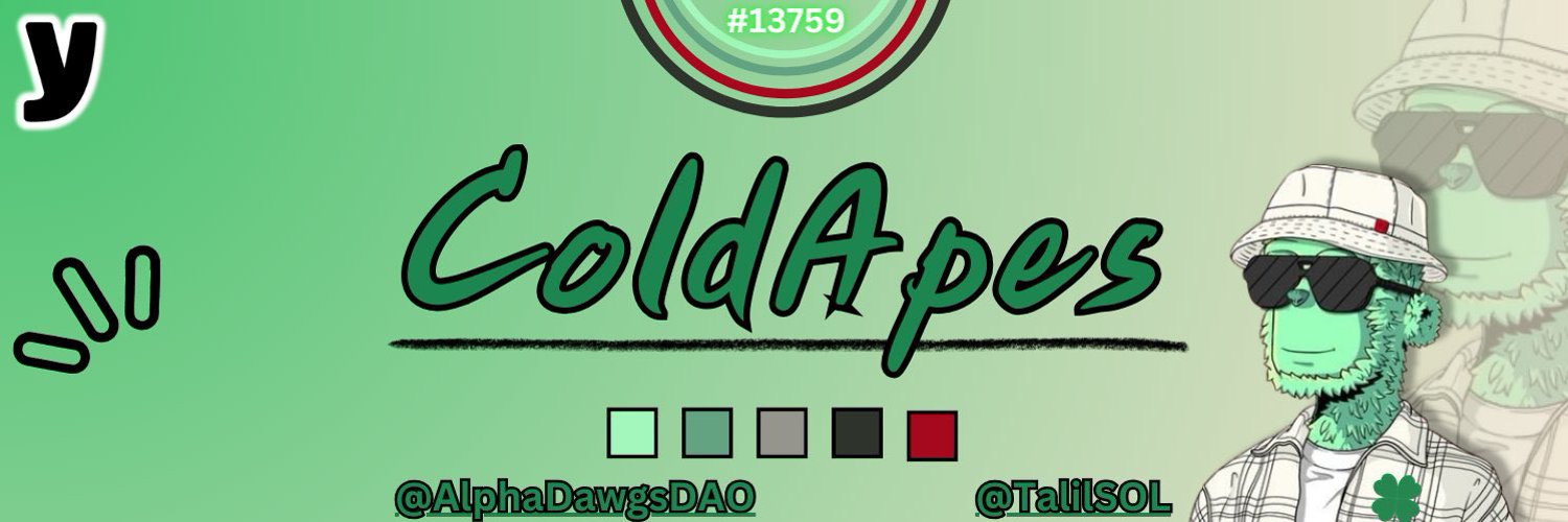 ColdApes 🍀 Profile Banner