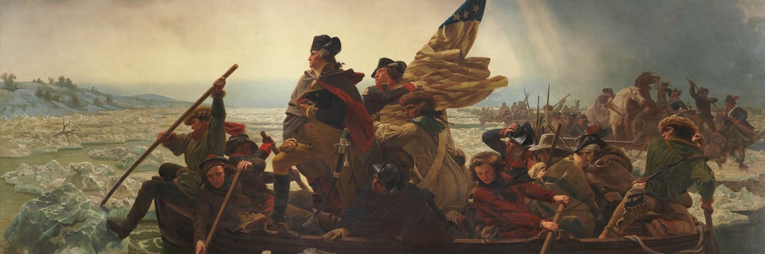 Guerrillan American banner