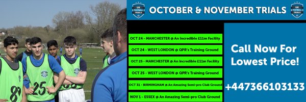UKFootballTrial Profile Banner