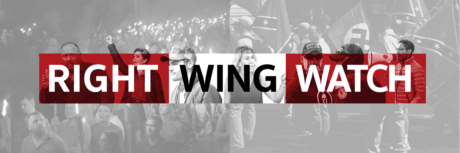 Right Wing Watch's banner