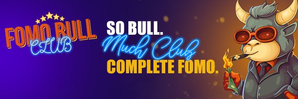 FOMO BULL CLUB Profile Banner