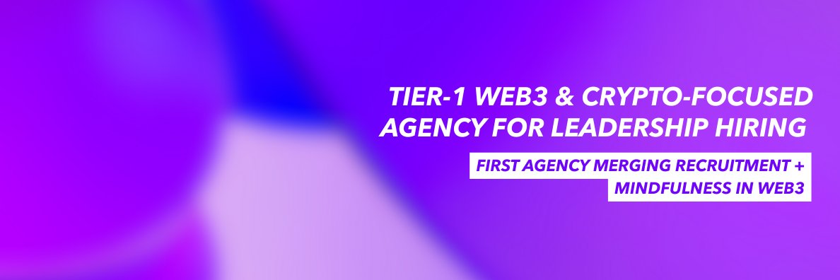 Jaya Talent | Web3 Recruiters banner