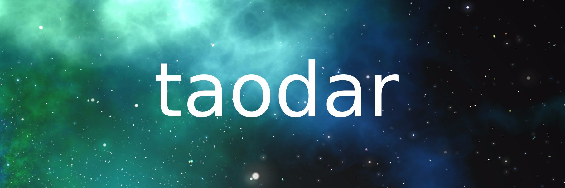 taodar's profile banner image