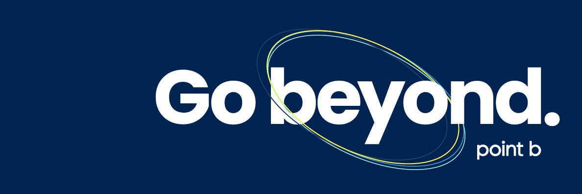 Point B banner