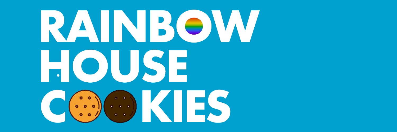 Rainbow House Cookies banner