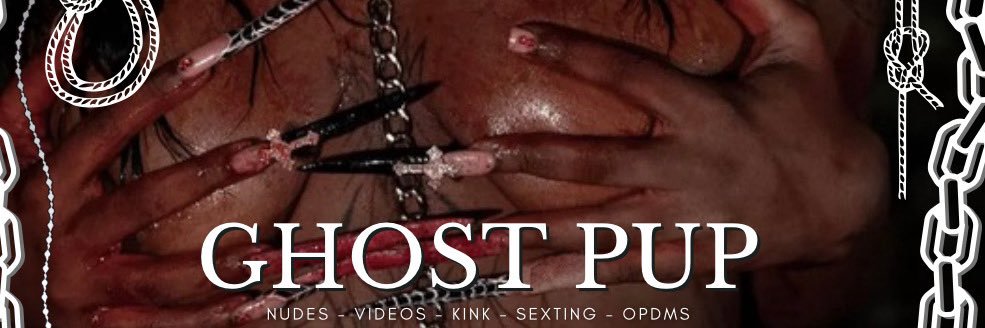 GHOST PUP🐾 banner