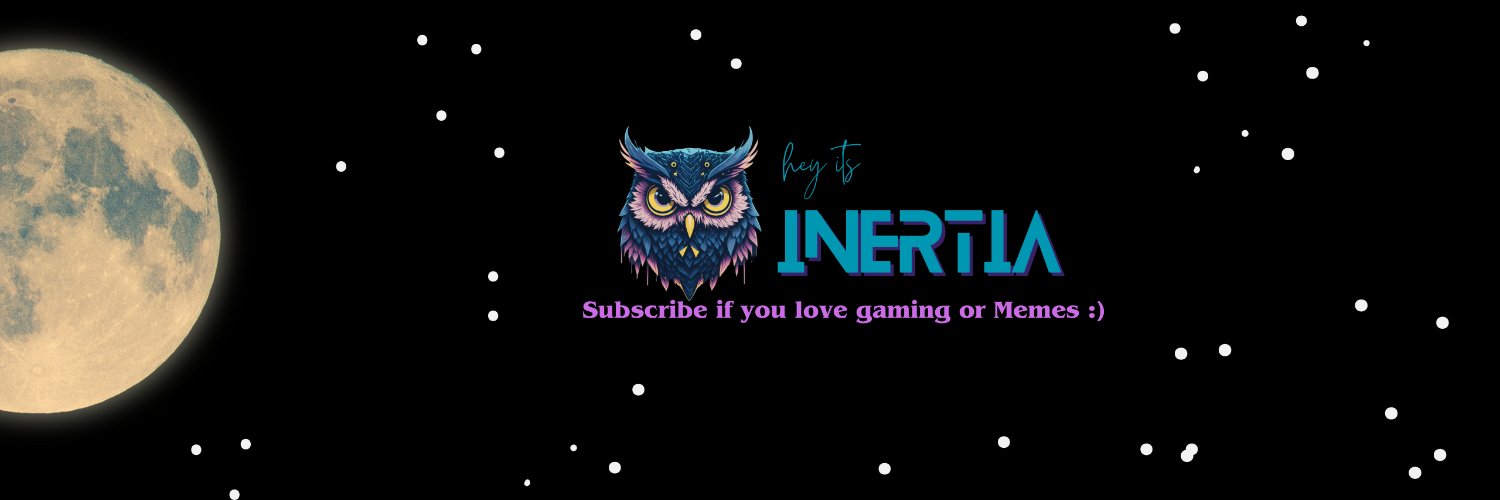 heyitsInertia's profile banner image