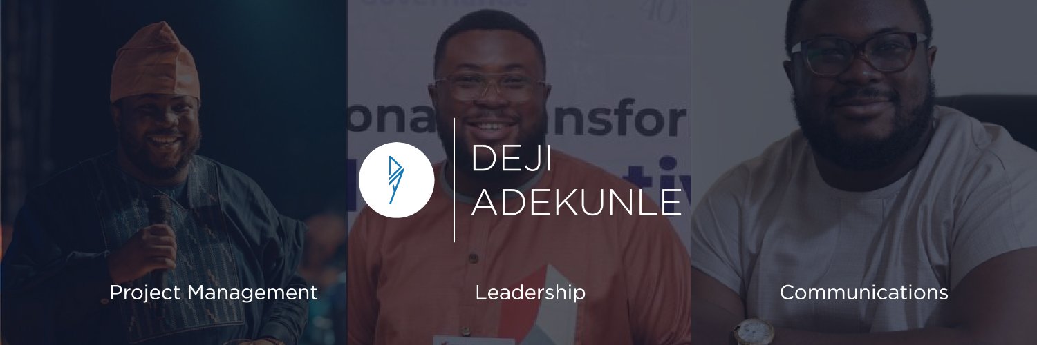 Deji Adekunle's banner