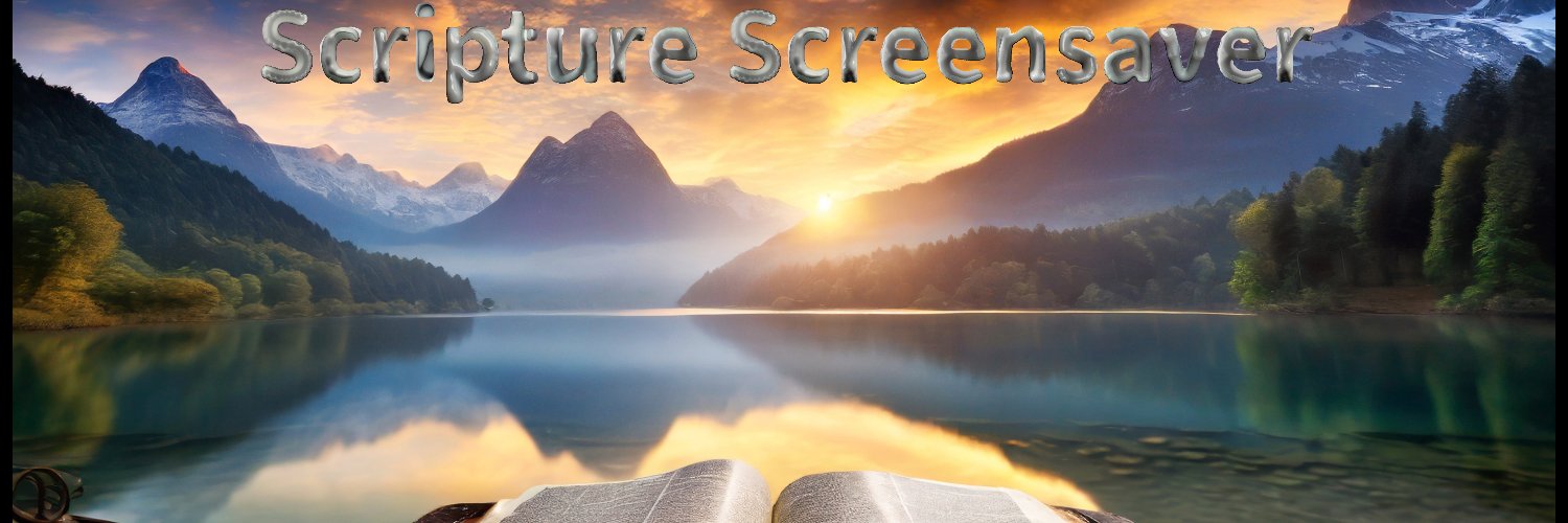 Scripture Screensaver banner