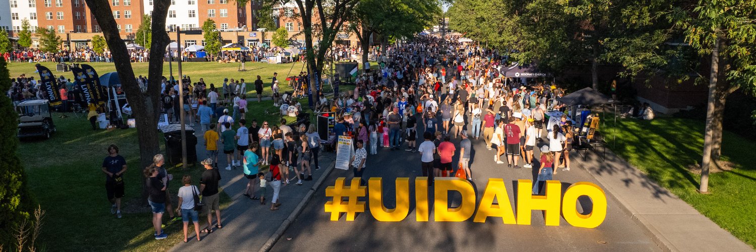 University of Idaho's banner