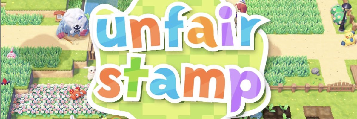 unfair stamp banner