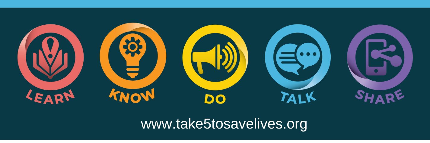 Take5toSaveLives banner