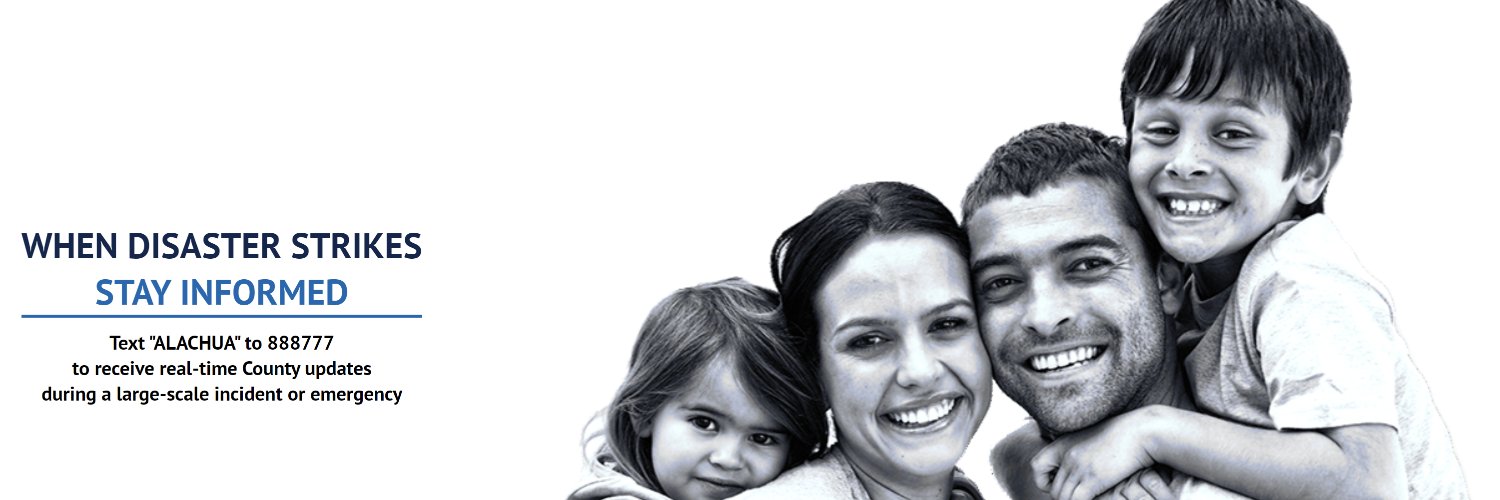 Alachua County Emergency Management banner