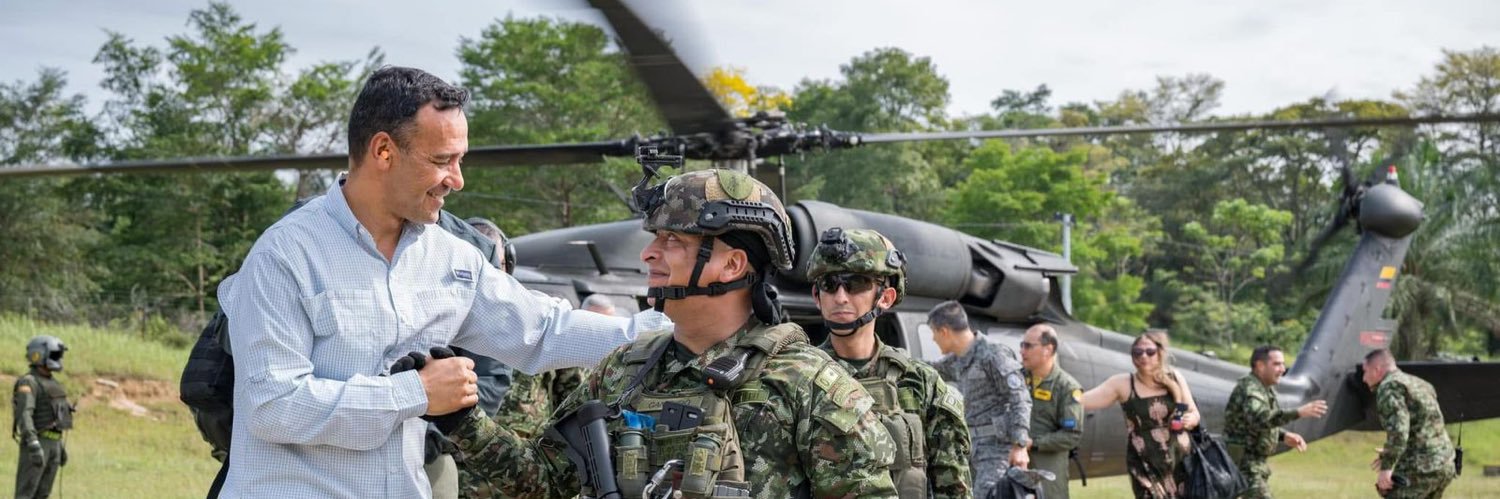 Pedro Arnulfo Sanchez S. Orgullosamente Colombiano's banner