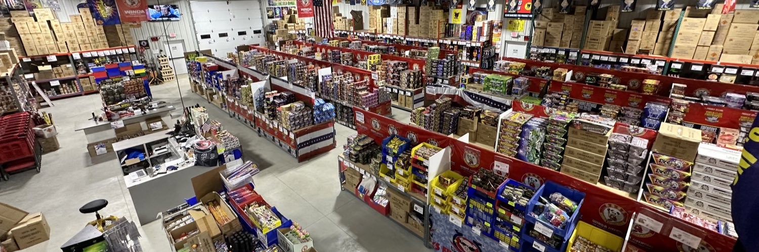 Iowa Fireworks Farm banner